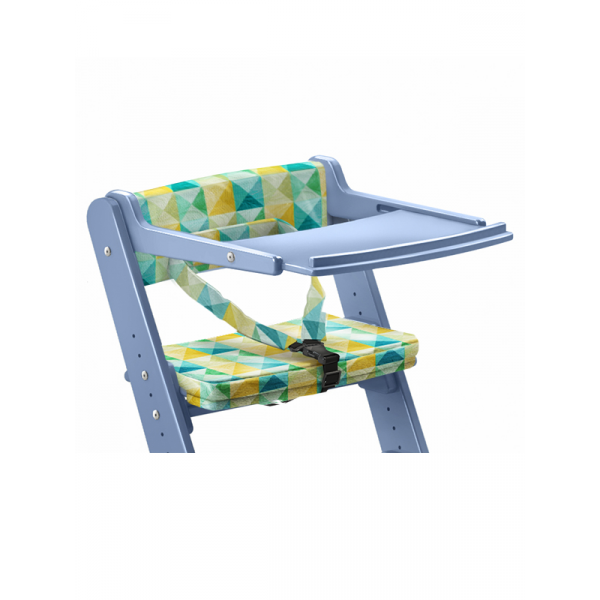 Столик с ограничителем и подушками для растущего стула из березы